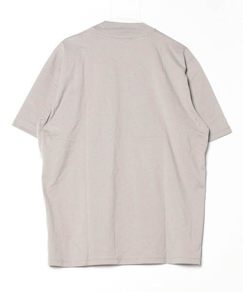 NANO universe（ナノユニバース）の「ジャケT(R) クルーネック 半袖（Tシャツ/カットソー・メンズ・グレー/ブラック/ホワイト/ネイビー・L/M/S/XL）」の11枚目の写真