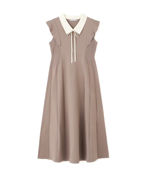 JILL by JILL STUART（ジルバイジルスチュアート）の「◇コルセットリブ襟付きニットワンピース（ワンピース・レディース・ホワイト/モカ/ブラック・FREE）」の13枚目の写真