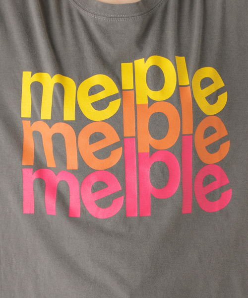 WEB限定追加》melple / メイプル BASIC TEE（Tシャツ/カットソー