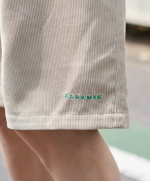 coen（コーエン）の「＜Parknik＞水陸両用コーデュロイショートパンツ（その他パンツ・メンズ・シャーベット/ターコイズブルー/ベージュ・M/L/XL）」の5枚目の写真