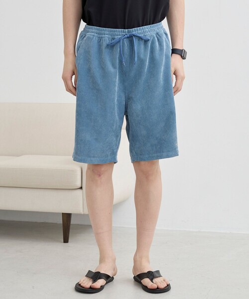 coen（コーエン）の「＜Parknik＞水陸両用コーデュロイショートパンツ（その他パンツ・メンズ・シャーベット/ターコイズブルー/ベージュ・M/L/XL）」の22枚目の写真