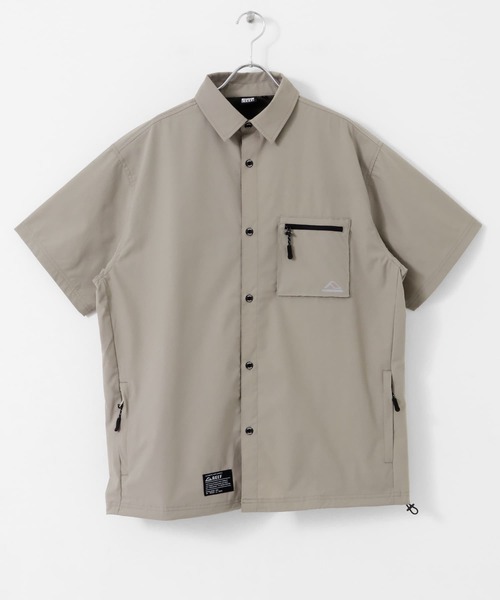REEF（リーフ）の「REEF　BAJA DRY SHORT-SLEEVE SHIRTS（シャツ/ブラウス・メンズ・ブラック/グレー系その他・MEDIUM/LARGE）」の4枚目の写真