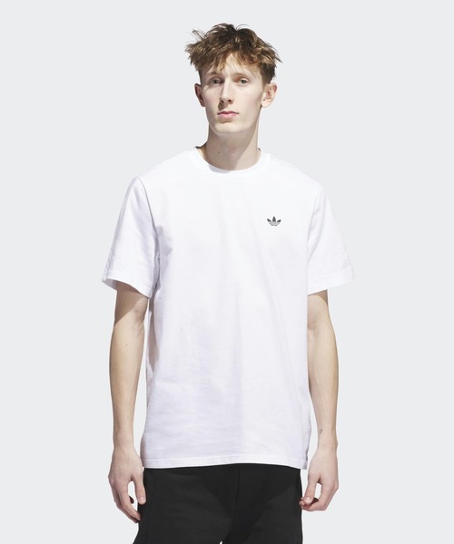 【関税・送料込み】adidas 4.0 ロゴ クルーネック 半袖 Tシャツ 4.0 ロゴ 半袖Tシャツ（ジェンダーニュートラル） / アディダス