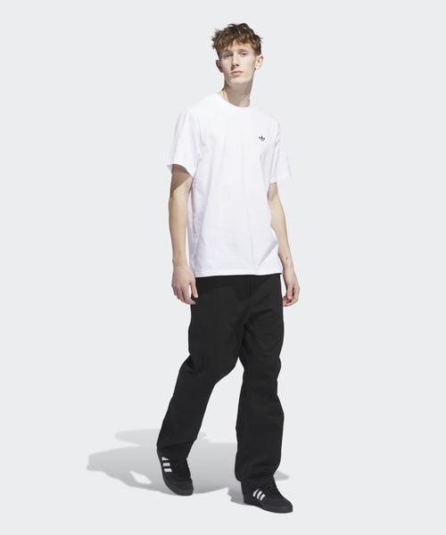 【関税・送料込み】adidas 4.0 ロゴ クルーネック 半袖 Tシャツ 4.0 ロゴ 半袖Tシャツ（ジェンダーニュートラル） / アディダス