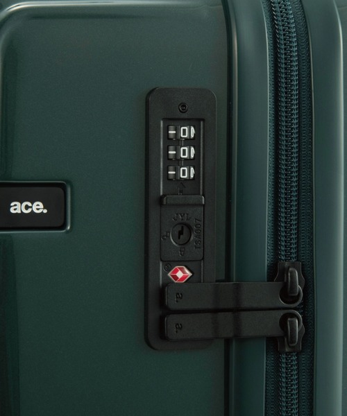 ace.(エース)の「ace.T リエントZ スーツケース Lサイズ 90L 05763(スーツケース/キャリーバッグ・メンズ・グリーン/ブラック系その他/アイボリー/オレンジ系その他/ベージュ・L)」の16枚目の写真