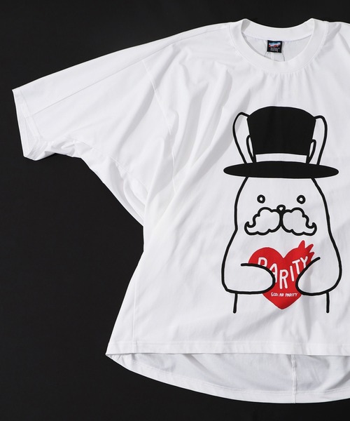Tシャツ SALE ScoLar Parity スカラー パリティ 352109 パパラビル柄BIG-Tシャツ トップス ストリート 原宿系 個性的 ユニセックス ポイント 楽天市場】☆セール☆【ScoLar Parity スカラー パリティ