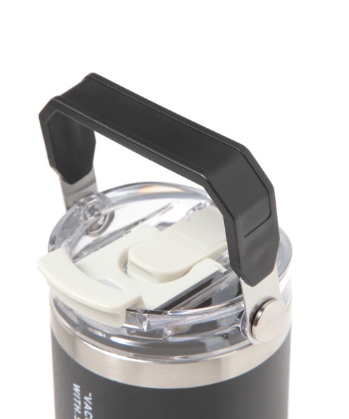 LAKOLE（ラコレ）の「【保冷保温／大容量900ml／ストロー付】ハンドル2WAYタンブラー / 572946（水筒・レディース・アイボリー/ブラック/パープル/イエロー/オレンジ/グリーン/ブルー/シルバー/ピンク・FREE）」の22枚目の写真