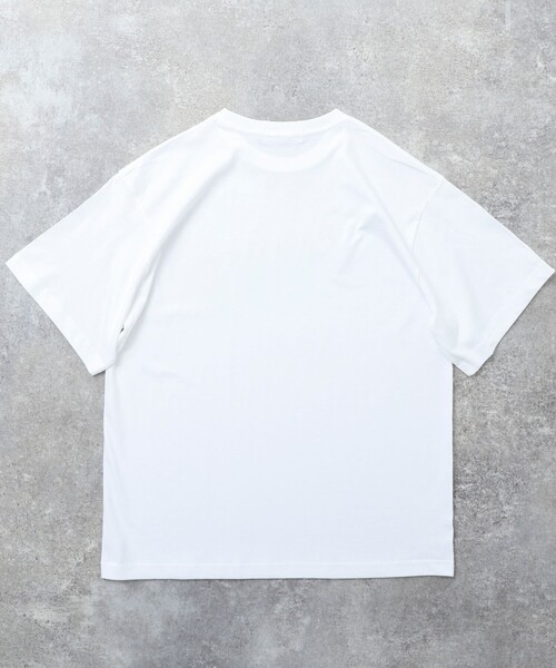 NOLLEY’S（ノーリーズ）の「コンパクトコーマ ファインジャージT《OVER THE MOON/GODSEND》25SS（Tシャツ/カットソー・メンズ・ホワイト系その他/グレー系その他/ホワイト/チャコールグレー/ブラウン/ブルー・M/L）」の8枚目の写真