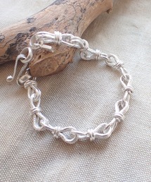 MANANAS(}iiX)́yMANANASzTie Chain Bracelet (Men's) Silver925(uXbg)