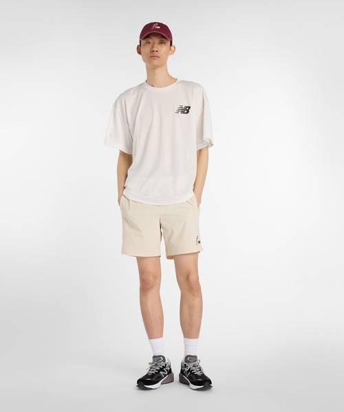 NEW BALANCE（ニューバランス）の「大谷翔平 メッシュショートスリーブトップ（Tシャツ/カットソー・メンズ・オフホワイト/チャコールグレー・SMALL/MEDIUM/LARGE/X-LARGE/XX-LARGE）」の13枚目の写真