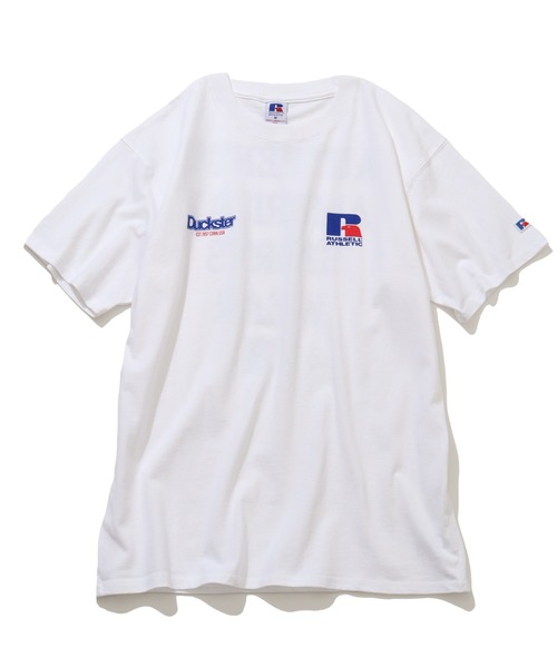 Russell Athletic（ラッセルアスレティック）の「【RUSSELL ATHLETIC/ラッセル アスレチック】×【Duckster/ダックスター】アソート グラフィック クルーネック半袖Tシャツ（Tシャツ/カットソー・メンズ・ホワイト系/ホワイト系1/ホワイト系2/ブラック系/ブラック系1/ブラック系2/ライトグレー系/ライトグレー系1/ライトグレー系2・M/L/XL）」の11枚目の写真