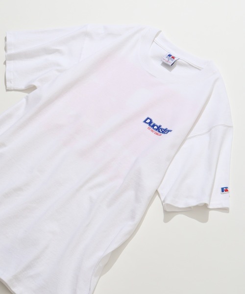Russell Athletic（ラッセルアスレティック）の「【RUSSELL ATHLETIC/ラッセル アスレチック】×【Duckster/ダックスター】アソート グラフィック クルーネック半袖Tシャツ（Tシャツ/カットソー・メンズ・ホワイト系/ホワイト系1/ホワイト系2/ブラック系/ブラック系1/ブラック系2/ライトグレー系/ライトグレー系1/ライトグレー系2・M/L/XL）」の14枚目の写真