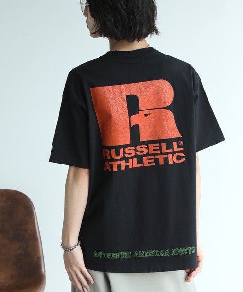 ☆Disneyland限定☆男女兼用 ラッセル コスプレTシャツ セール】【RUSSELL ATHLETIC/ラッセル アスレチック
