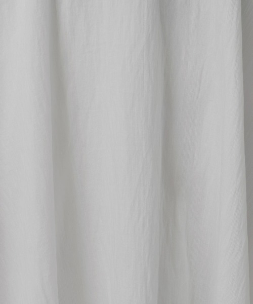 A part by（アパートバイ）の「シアーサーキュラーフレアスカート（スカート・レディース・カーキ/ピンク系その他/オフホワイト・SMALL/MEDIUM）」の12枚目の写真