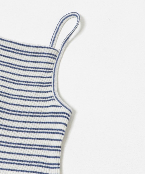 RITA ROW（リタロウ）の「RITA ROW　RIPE TOP（キャミソール・レディース・ストライプ・X-SMALL）」の8枚目の写真