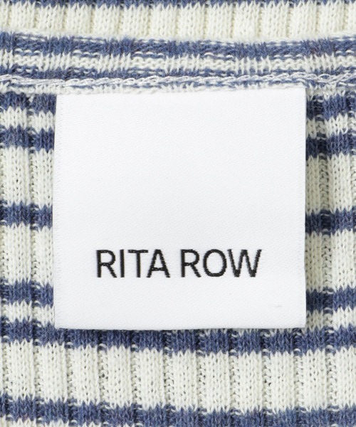 RITA ROW（リタロウ）の「RITA ROW　RIPE TOP（キャミソール・レディース・ストライプ・X-SMALL）」の12枚目の写真