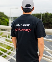 【限定】Nature Gang/ネイチャーギャング 半袖Tシャツ ブランドロゴ NG25ST01
