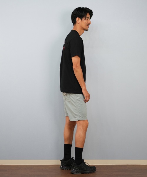 ムラサキスポーツ（ムラサキスポーツ）の「【限定】Nature Gang/ネイチャーギャング 半袖Tシャツ ブランドロゴ NG25ST01（Tシャツ/カットソー・メンズ・ホワイト/ブラック・M/L/XL）」の4枚目の写真