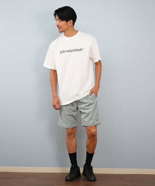 ムラサキスポーツ（ムラサキスポーツ）の「【限定】Nature Gang/ネイチャーギャング 半袖Tシャツ ブランドロゴ NG25ST01（Tシャツ/カットソー・メンズ・ホワイト/ブラック・M/L/XL）」の12枚目の写真