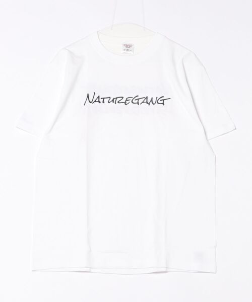 ムラサキスポーツ（ムラサキスポーツ）の「【限定】Nature Gang/ネイチャーギャング 半袖Tシャツ ブランドロゴ NG25ST01（Tシャツ/カットソー・メンズ・ホワイト/ブラック・M/L/XL）」の17枚目の写真