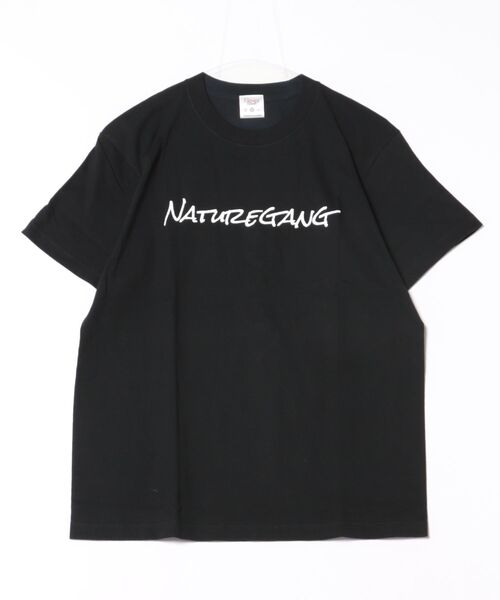 ムラサキスポーツ（ムラサキスポーツ）の「【限定】Nature Gang/ネイチャーギャング 半袖Tシャツ ブランドロゴ NG25ST01（Tシャツ/カットソー・メンズ・ホワイト/ブラック・M/L/XL）」の16枚目の写真