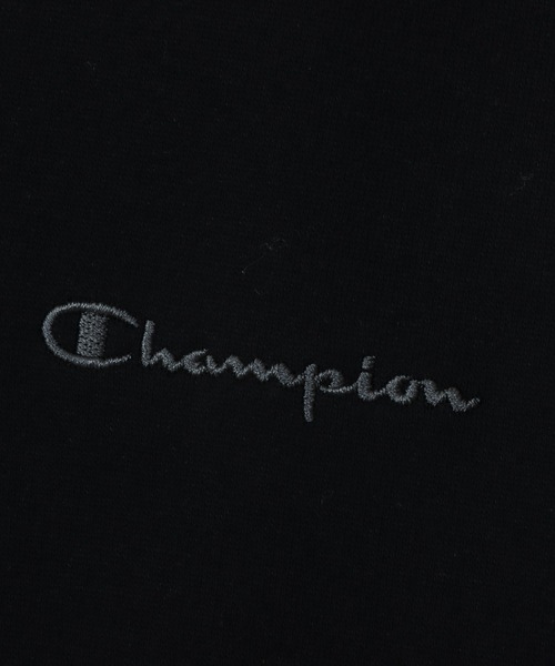 Champion(チャンピオン)の「【Champion/チャンピオン】レディース ベーシック モックネックスウェットシャツ(スウェット・レディース・ベージュ系2/オートミール/グレー/ブラック・LARGE/MEDIUM)」の16枚目の写真