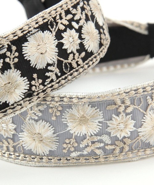 刺繍テープカチューシャ/496716（カチューシャ）｜GLOBAL WORK