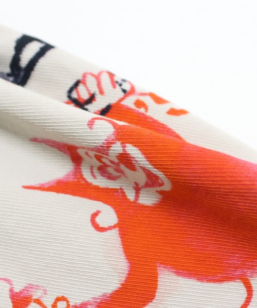 RNA（アールエヌエー）の「B2922 ＥＮＪＯＹプリントシャツジャケット（シャツ/ブラウス・レディース・オフホワイト/ベージュ/オリーブ・MEDIUM）」の13枚目の写真