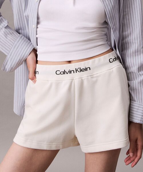 ロゴ テープテリーショートパンツ（その他パンツ）｜Calvin