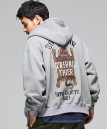 KRIFF MAYER | 【裏起毛】スーベニア刺繍ジップアップパーカー(パーカー)