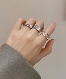 MGV | シルバー3セットリング(リング)