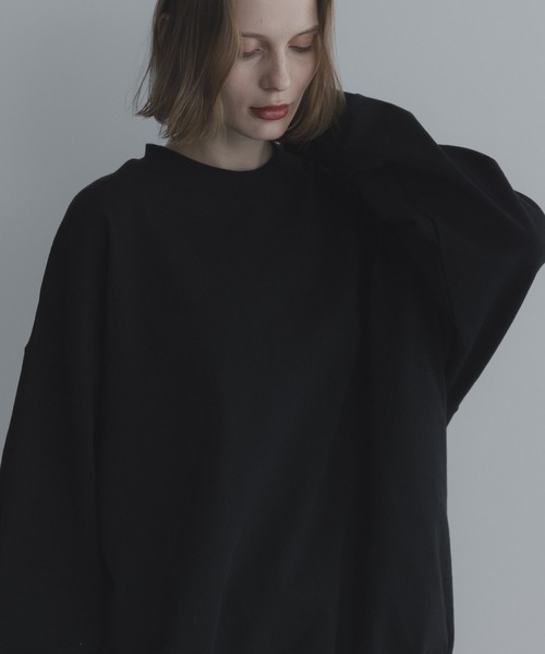 remer（リメール）の「loose basic sweat long Tee / ルーズベーシックスウェットロンT〈裏毛レススウェット〉（スウェット・メンズ・ライトグレー/ブルー/チャコールグレー/ブラック/テラコッタ・LARGE/MEDIUM/SMALL/X-SMALL）」の19枚目の写真