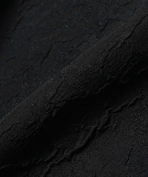 Demi-Luxe BEAMS（デミルクス ビームス）の「【1/15再値下げ】エディター東原妙子 × Demi-Luxe BEAMS / 2WAY ジャカード ブラウス（シャツ/ブラウス・レディース・ホワイト/ブラック・ONE SIZE）」の4枚目の写真