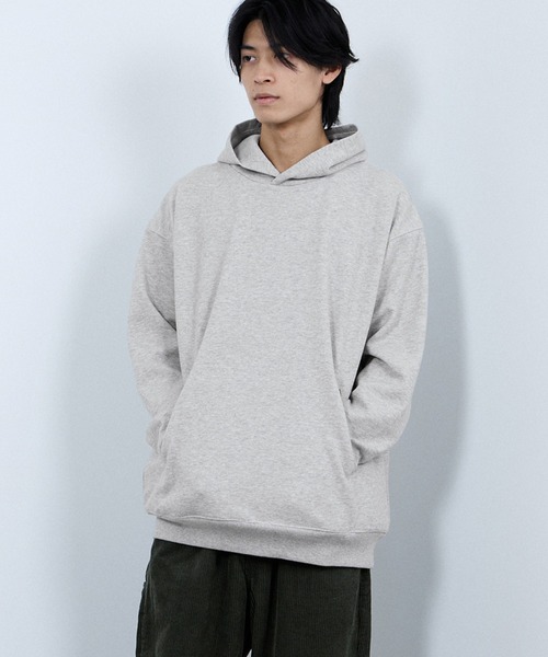 URBAN COLLECTION(アーバンコレクション)の「URBANCOLLECTION ワイドスウェット プルオーバーパーカー(パーカー・メンズ・ブラック/ブラウン/杢グレー・XL/L/M/S)」の14枚目の写真