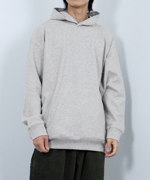 URBAN COLLECTION(アーバンコレクション)の「URBANCOLLECTION ワイドスウェット プルオーバーパーカー(パーカー・メンズ・ブラック/ブラウン/杢グレー・XL/L/M/S)」の16枚目の写真