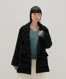DRESSLAVE | B7 / ponpon mall coat(ポンポンモールコート)(ピーコート)
