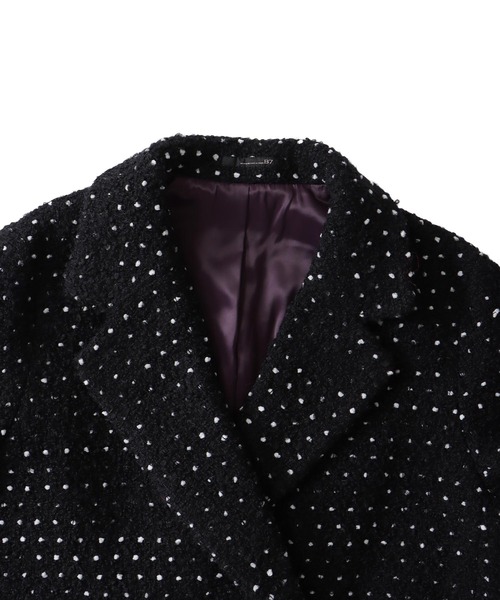 DRESSLAVE(ドレスレイブ)の「B7 / ponpon mall coat(ポンポンモールコート)(ピーコート・レディース・ブラック・38)」の2枚目の写真