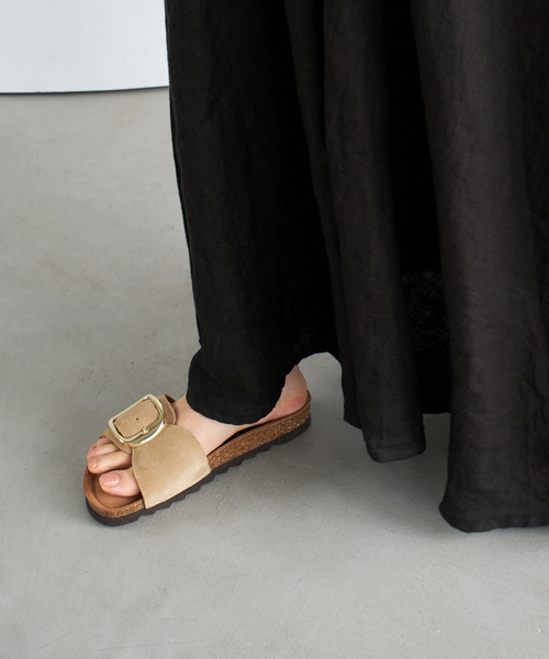 Deuxieme Classe（ドゥーズィエムクラス）の「【VINILO/ヴィニーロ】FRINGE SANDAL（その他シューズ・レディース・ベージュ・38/36/37）」の4枚目の写真