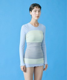 salle de bal（サルデバル）の「【 meri ja kuu  / メリ ヤ ク― 】シルクボディーウォーマー 帯巻き　HPI（インナーウェア/肌着）」