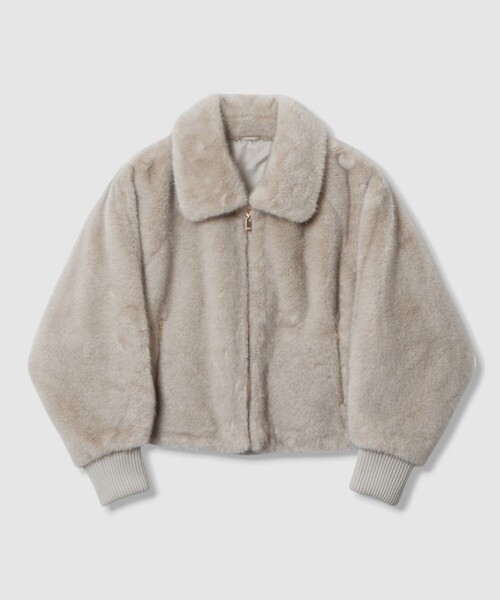 フェイクミンクファーブルゾン（ブルゾン）｜ANAYI（アナイ）の