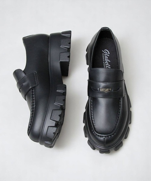 BACKYARD FAMILY(バックヤードファミリー)の「glabella SQUARE TOE DERBY SHOES(ローファー・メンズ・ブラック/ブラック系その他・26cm/25cm/27cm)」の7枚目の写真