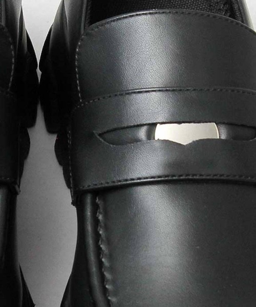 BACKYARD FAMILY(バックヤードファミリー)の「glabella SQUARE TOE DERBY SHOES(ローファー・メンズ・ブラック/ブラック系その他・26cm/25cm/27cm)」の10枚目の写真