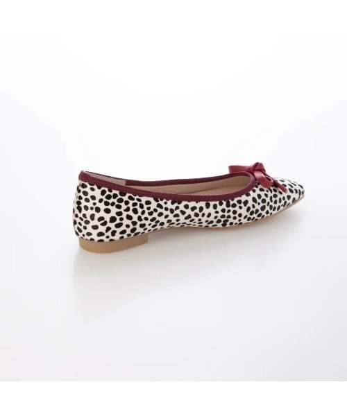 Launa lea ballet（ラウナレア バレエ）の「スクエアトゥバレエシューズ(B7610A)（バレエシューズ・レディース・アニマル/ブラウン系その他・24.5cm/24.0cm/23.0cm/22.5cm/22.0cm/21.5cm/23.5cm/25.5cm/25.0cm/26.0cm）」の17枚目の写真