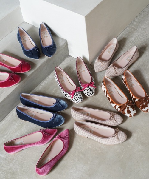 Launa lea ballet（ラウナレア バレエ）の「スクエアトゥバレエシューズ(B7610A)（バレエシューズ・レディース・アニマル/ブラウン系その他・24.5cm/24.0cm/23.0cm/22.5cm/22.0cm/21.5cm/23.5cm/25.5cm/25.0cm/26.0cm）」の20枚目の写真