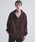 CULLNIiNjj́uDouble Cloth Kersey Half Zip Anorak Hoodiei}Eep[J[jvbo[KfB[