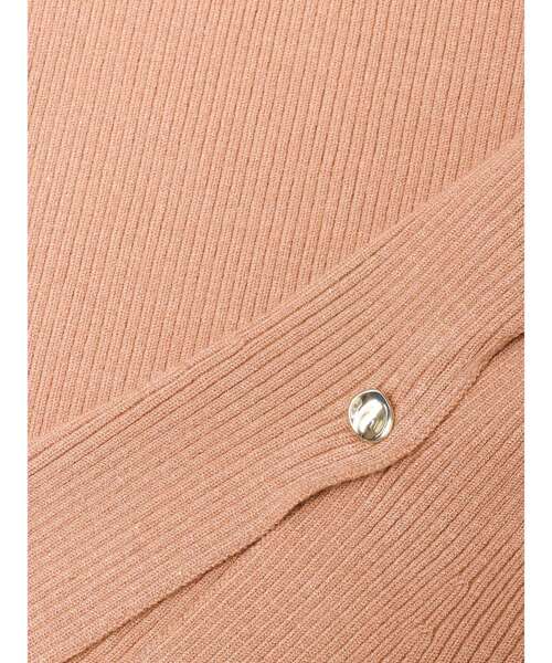 LAGUNAMOON（ラグナムーン）の「スリットフレアスリーブプルオーバー（ニット/セーター・レディース・チャコールグレー/ベージュ/サーモンピンク・FREE）」の6枚目の写真