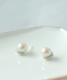 パヴェパールセラミックポストピアス