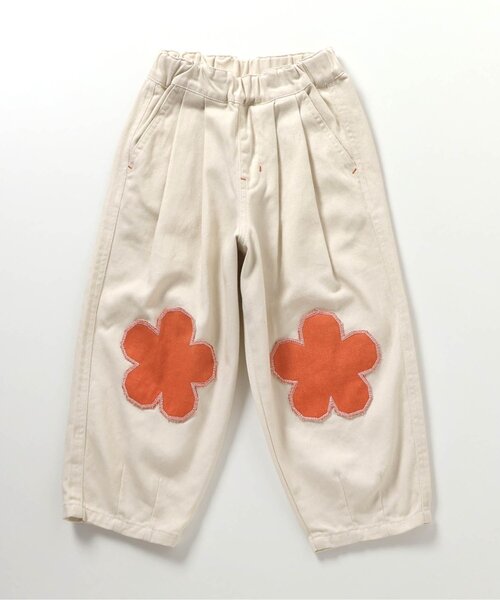 BREEZE（ブリーズ）の「Im Jelly！フラワーパッチタックパンツ（その他パンツ・キッズ・インディゴブルー/アイボリー・80/90/100/110/120/130/140）」の18枚目の写真