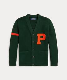 Polo by Ralph Lauren ダークグリーン カーディガン L Polo Ralph Lauren ダークグリーン カーディガン