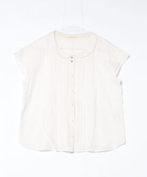 （中古美品）【シャンブルドゥシャーム】水彩画模様ブラウス 中古美品）【シャンブルドゥシャーム】水彩画模様ブラウス
